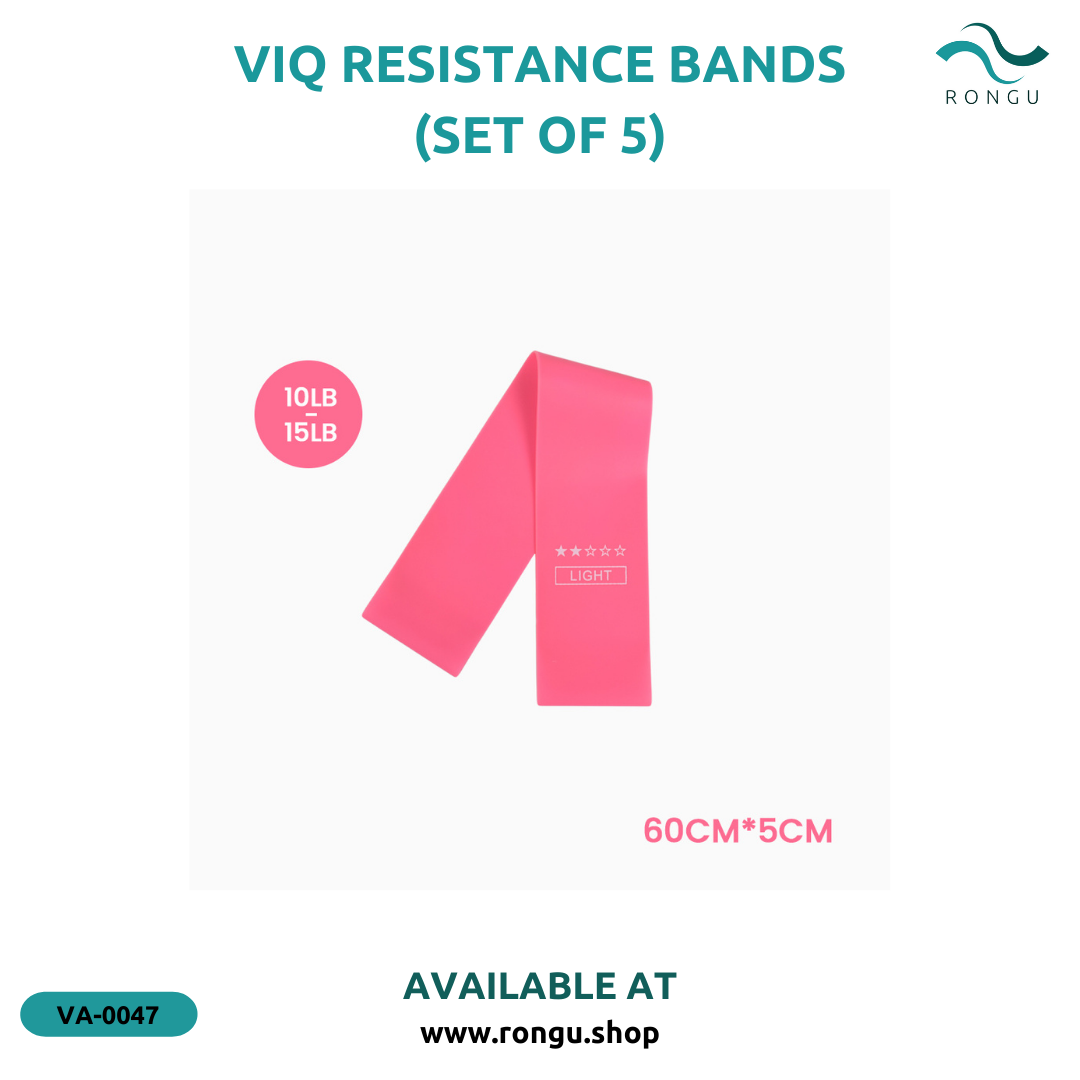 ViQ Resistance Bands (Set Of 5)