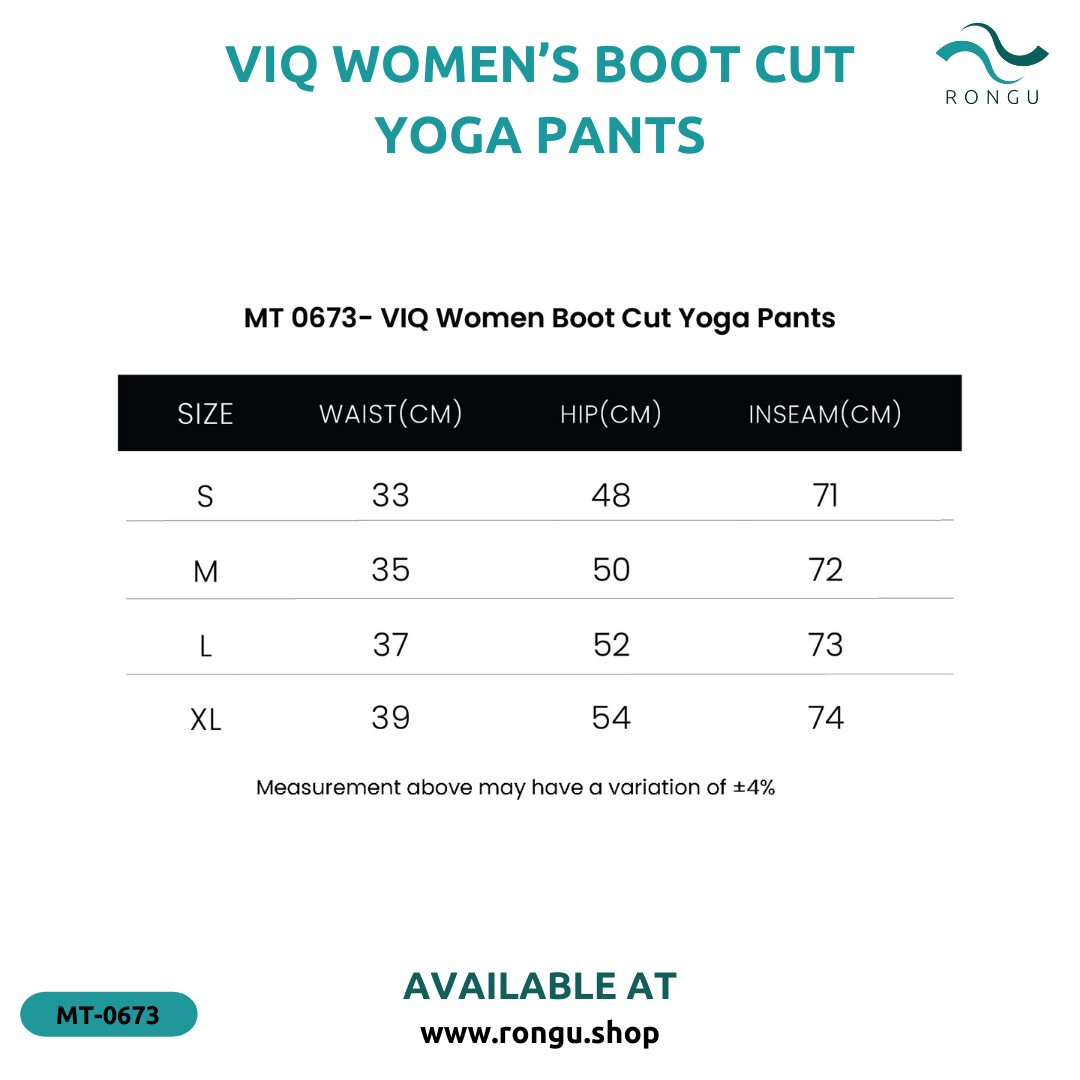 VIQ Women Boot Cut Yoga Pants