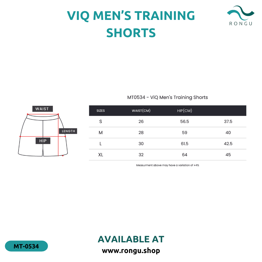 ViQ Men's Training Shorts