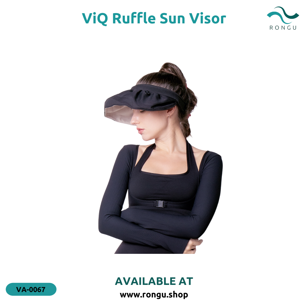 ViQ Ruffle Sun Visor
