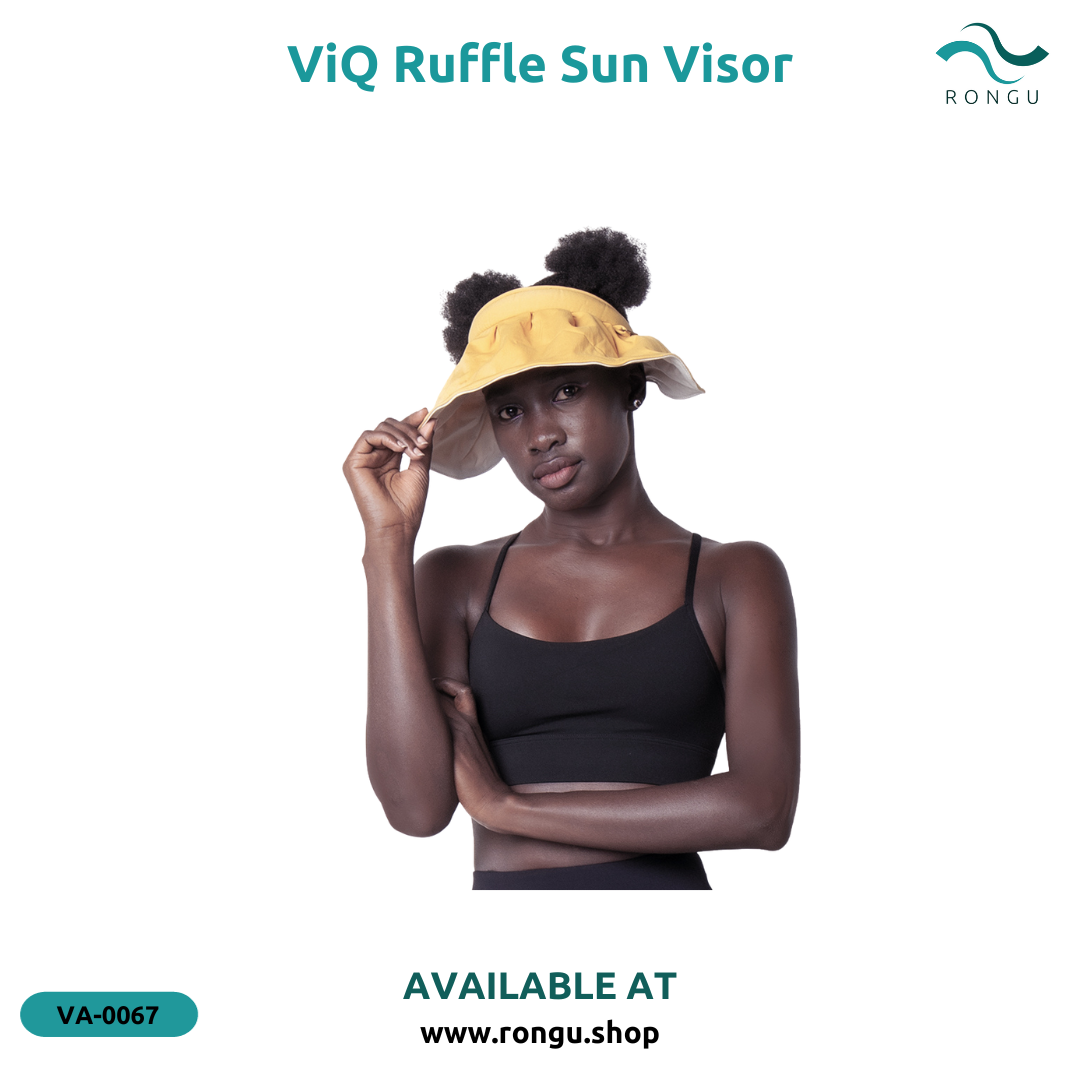 ViQ Ruffle Sun Visor