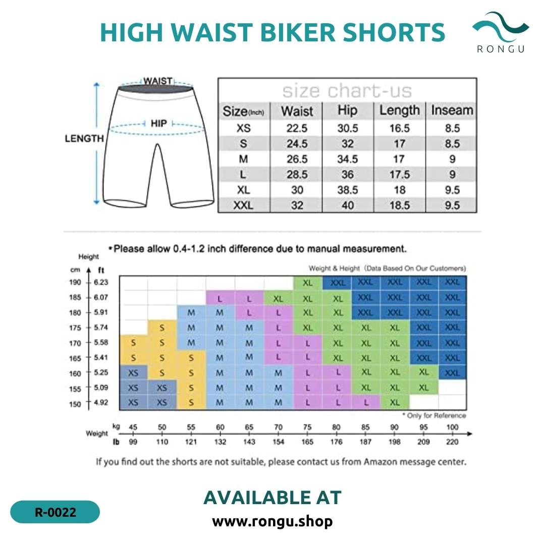 High Waist Biker Short