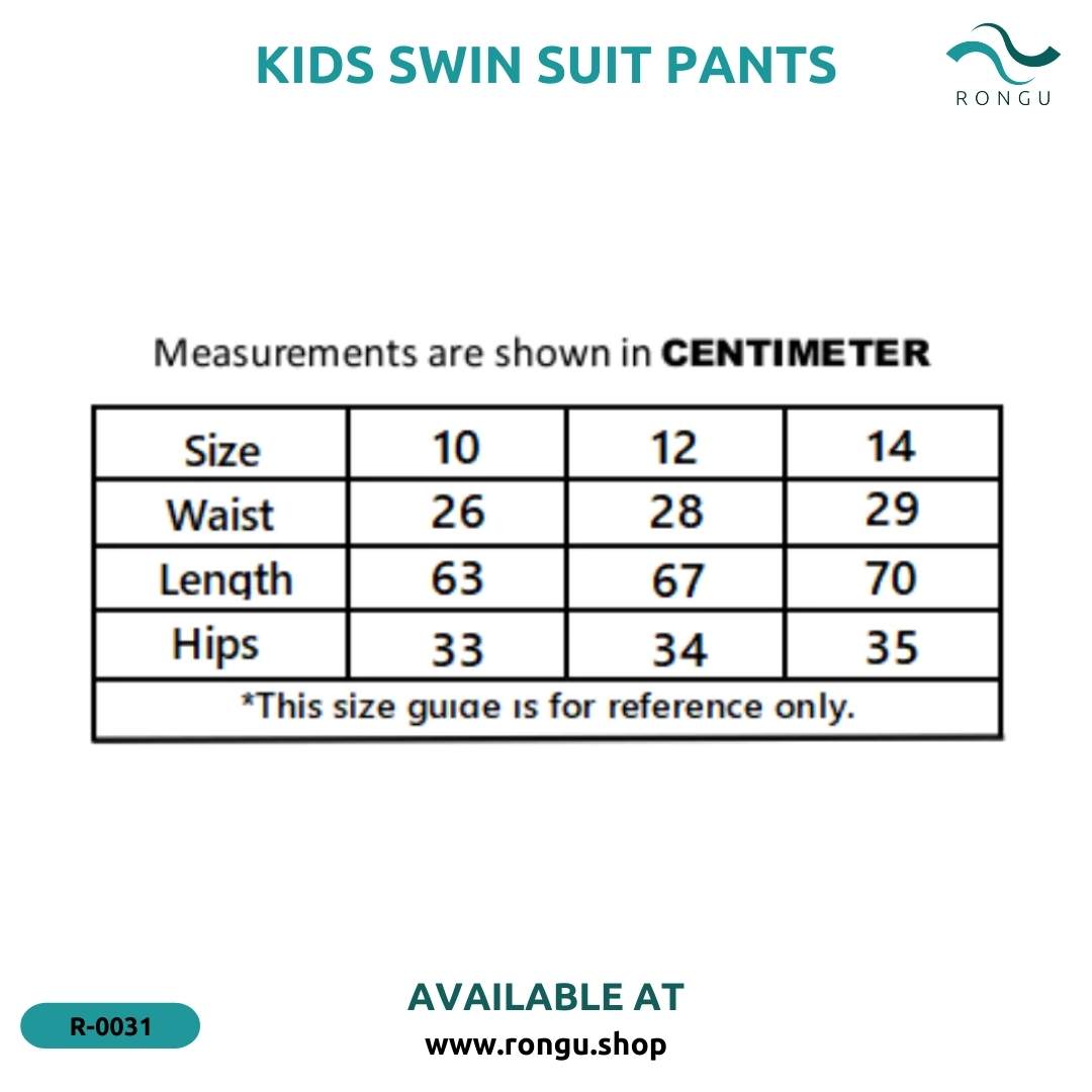 Kids Swim Suit Pants