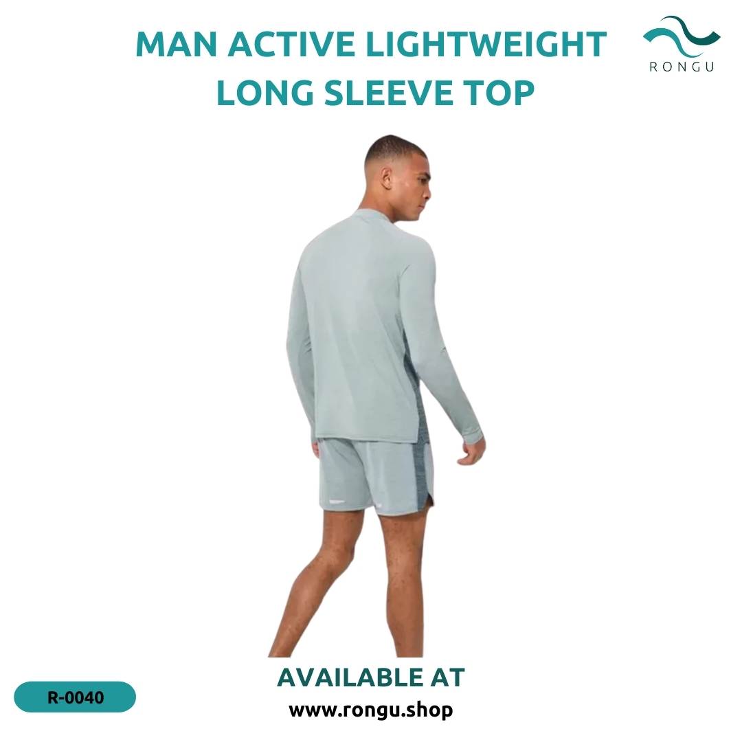 MAN Active Gym Lightweight Long Sleeve Top