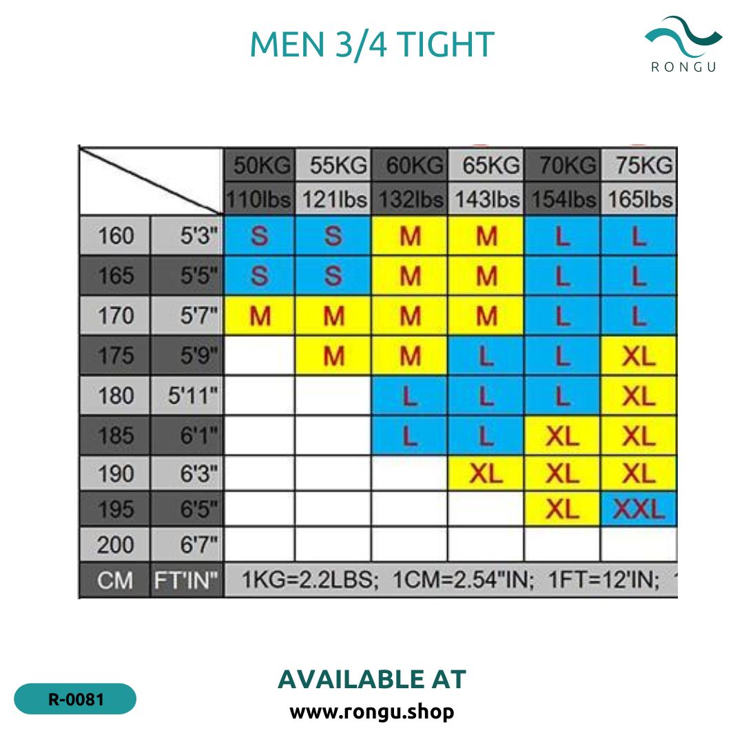 Men's 3/4 Sport Tight