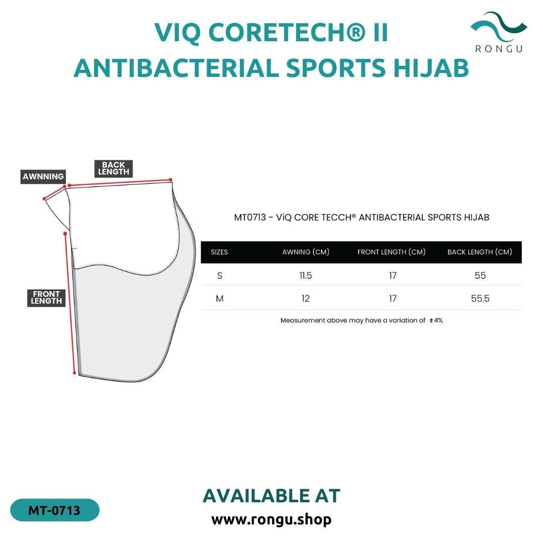 ViQ CoreTech® Antibacterial Sports Hijab