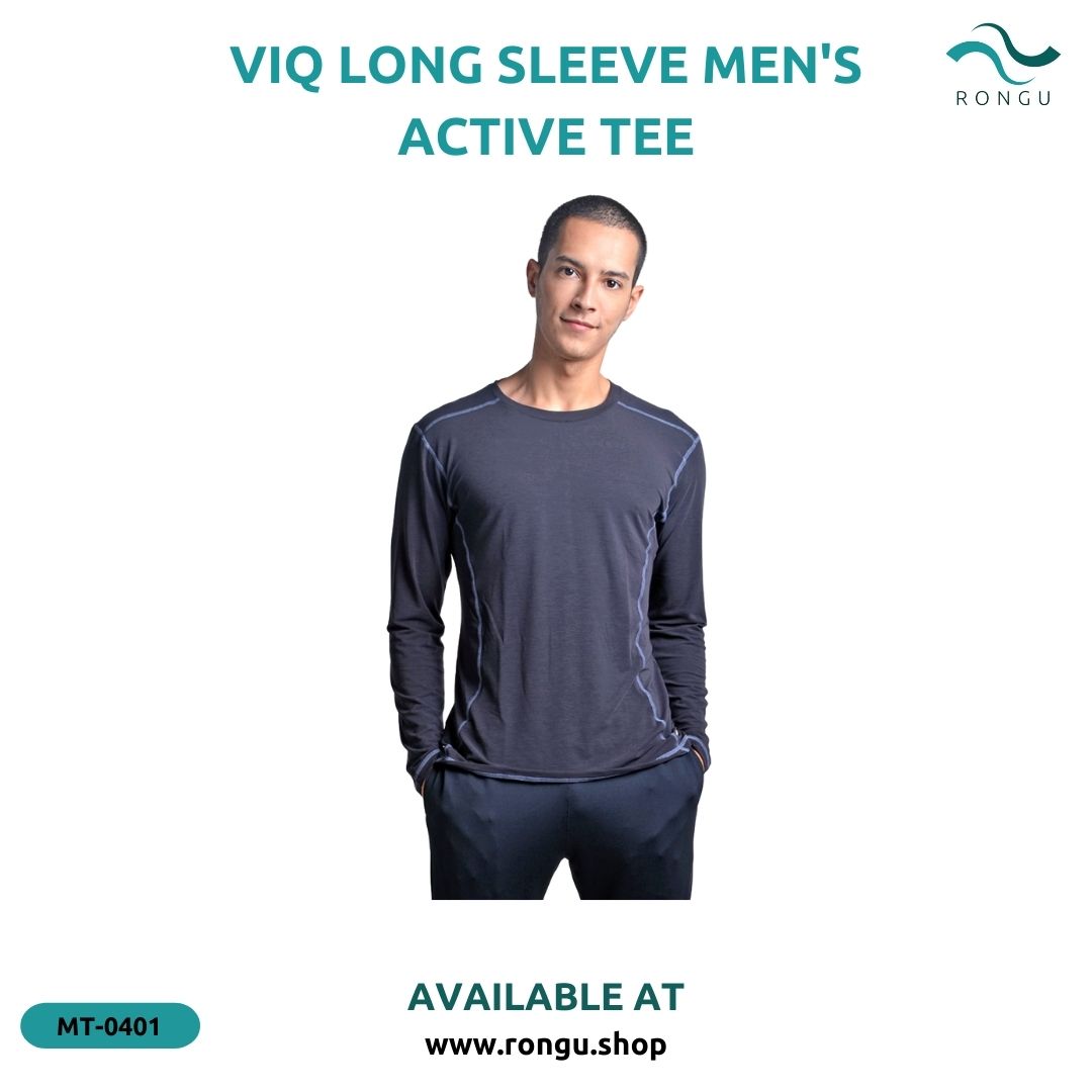 ViQ Long Sleeve Men's Active Tee