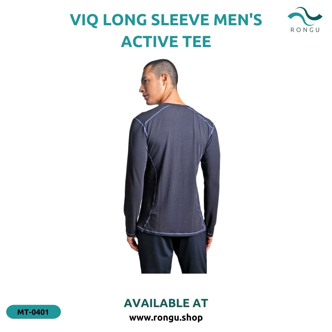 ViQ Long Sleeve Men's Active Tee