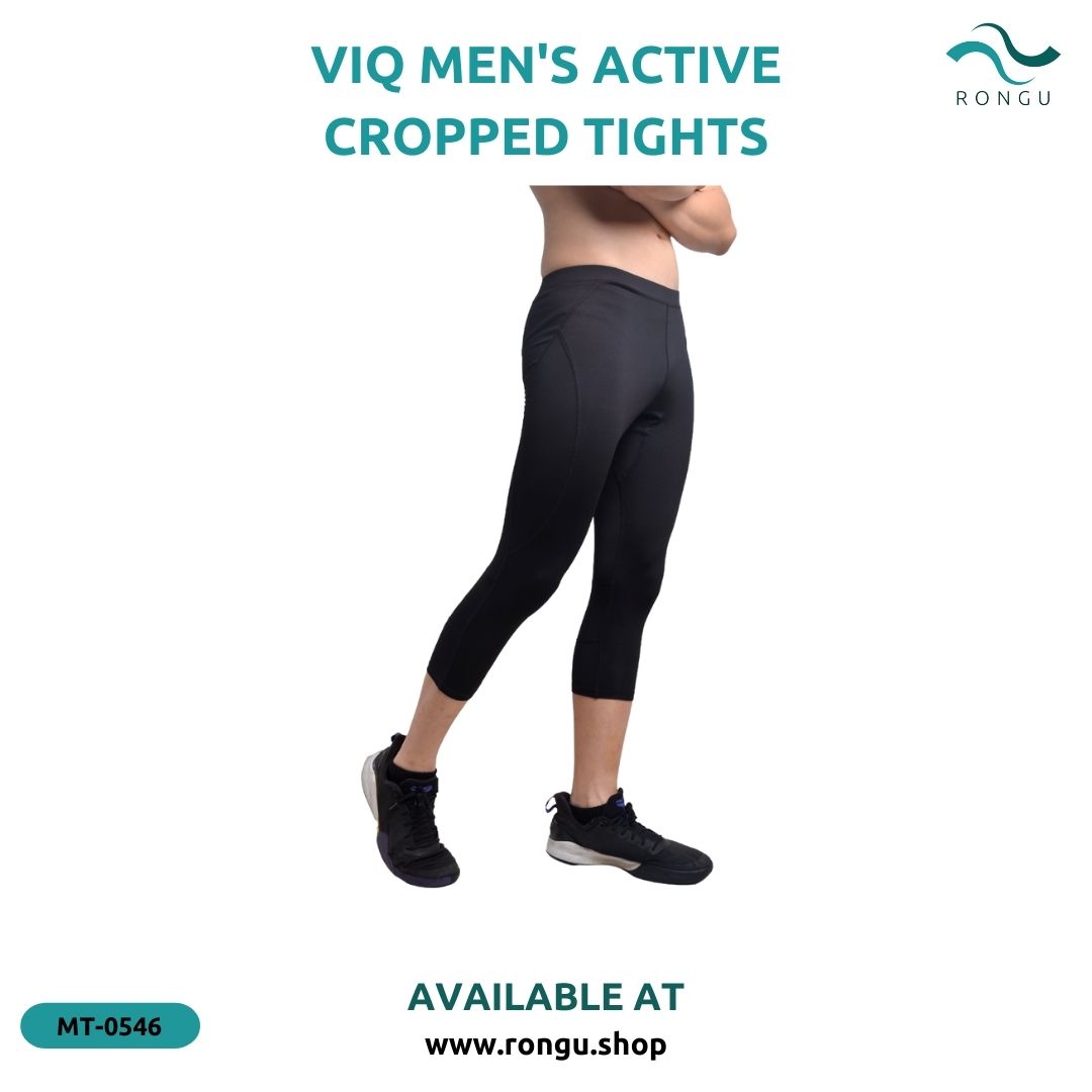 ViQ Men's Active Cropped Tights