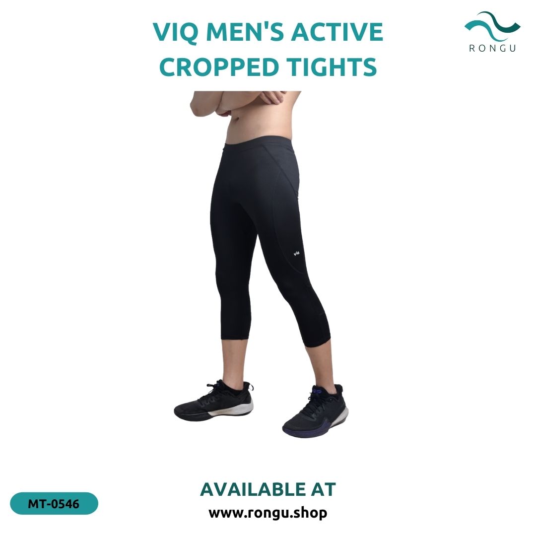 ViQ Men's Active Cropped Tights