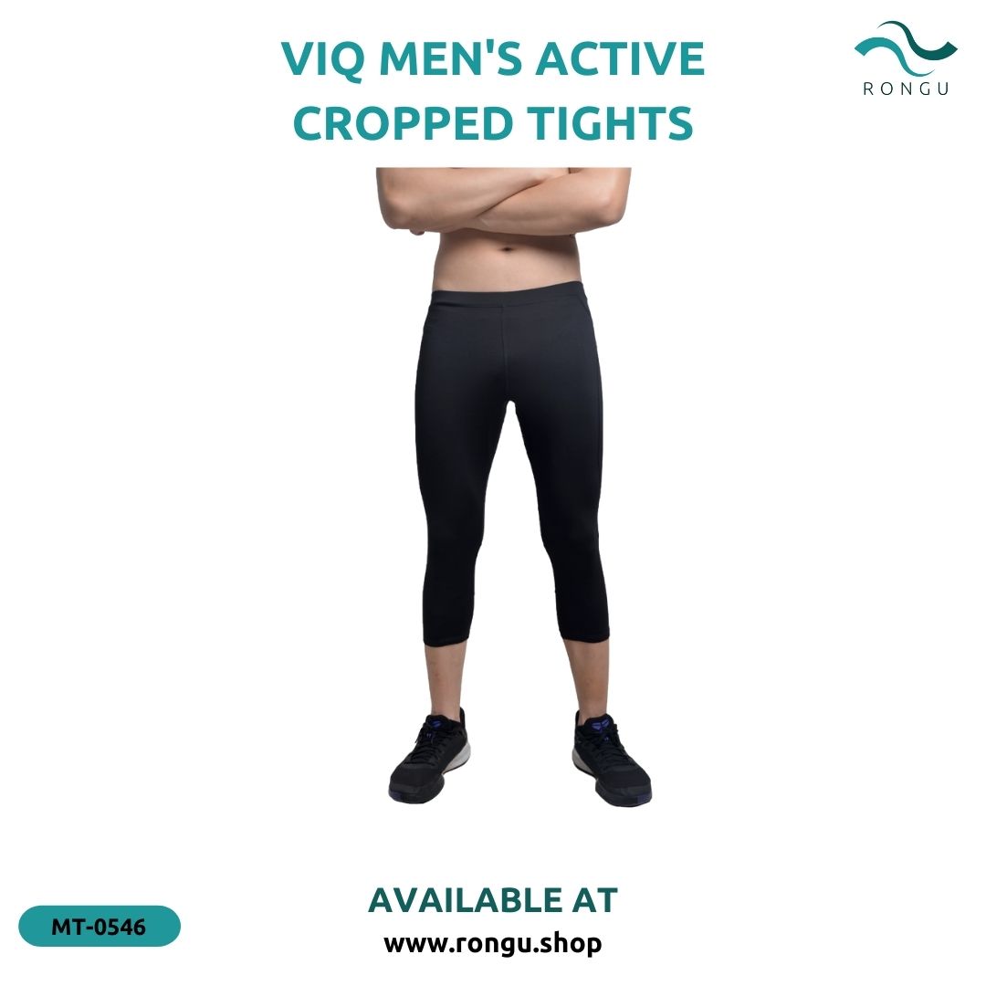 ViQ Men's Active Cropped Tights