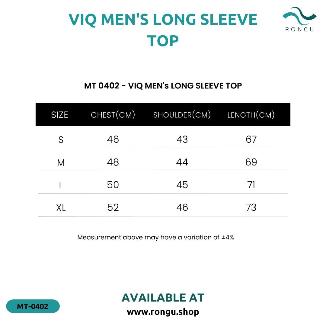 ViQ Men's Long Sleeve Top