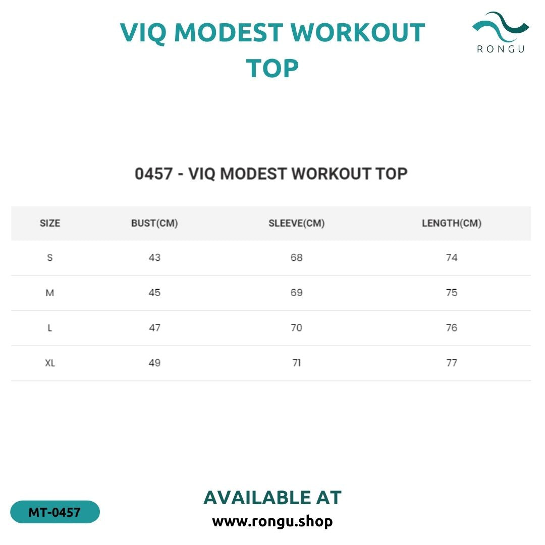ViQ Modest Workout Top