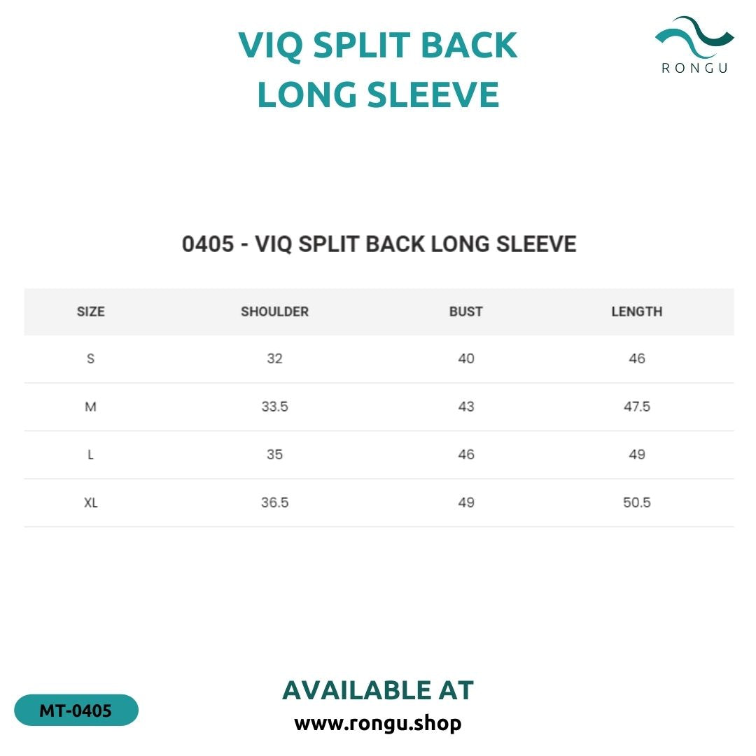 ViQ Split Back Long Sleeve