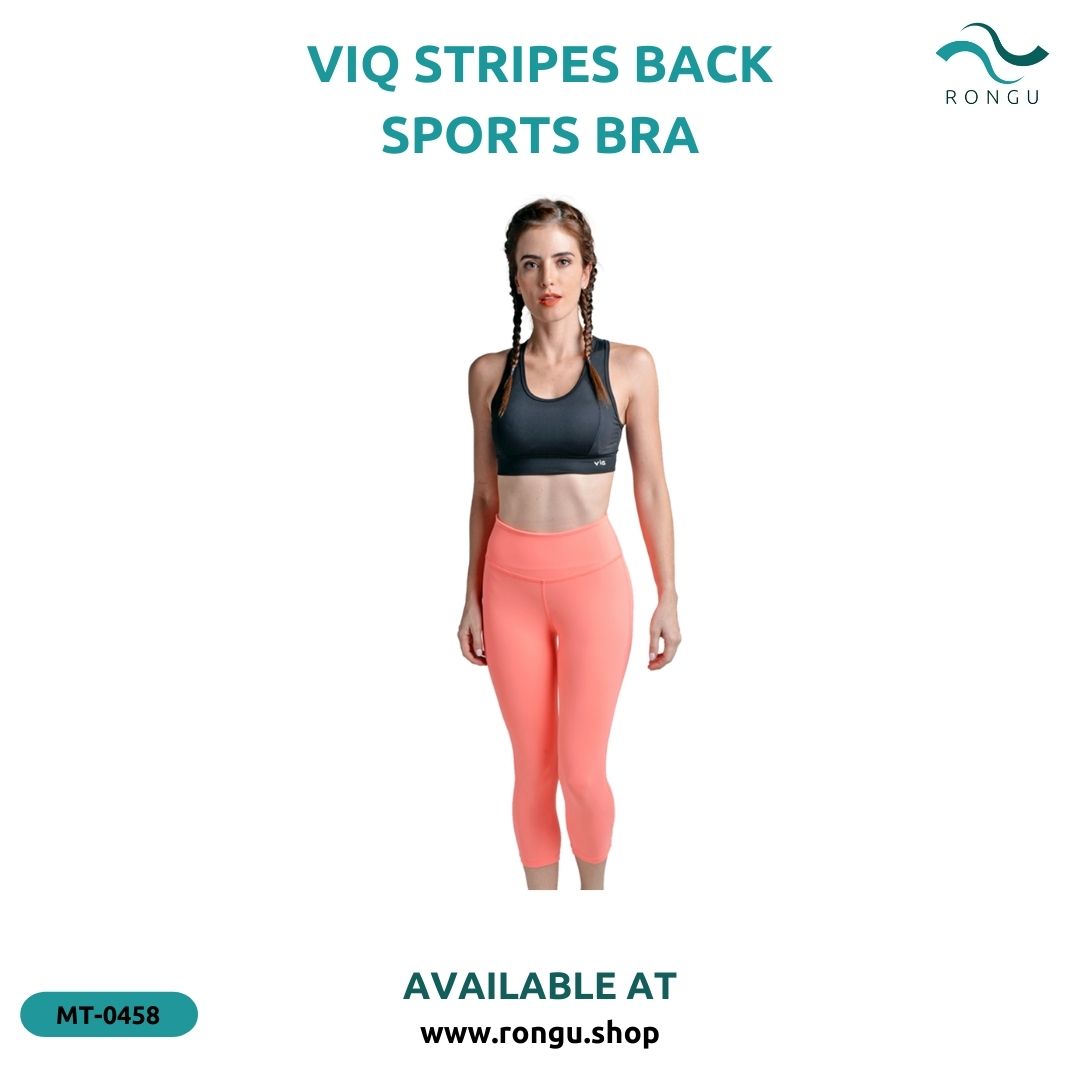 ViQ Stripes Back Sports Bra