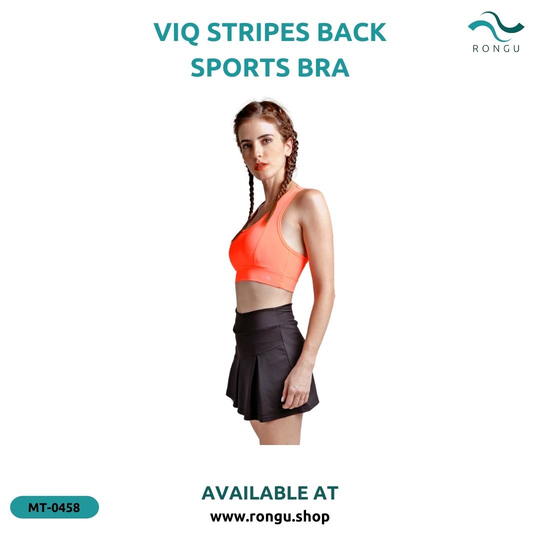ViQ Stripes Back Sports Bra