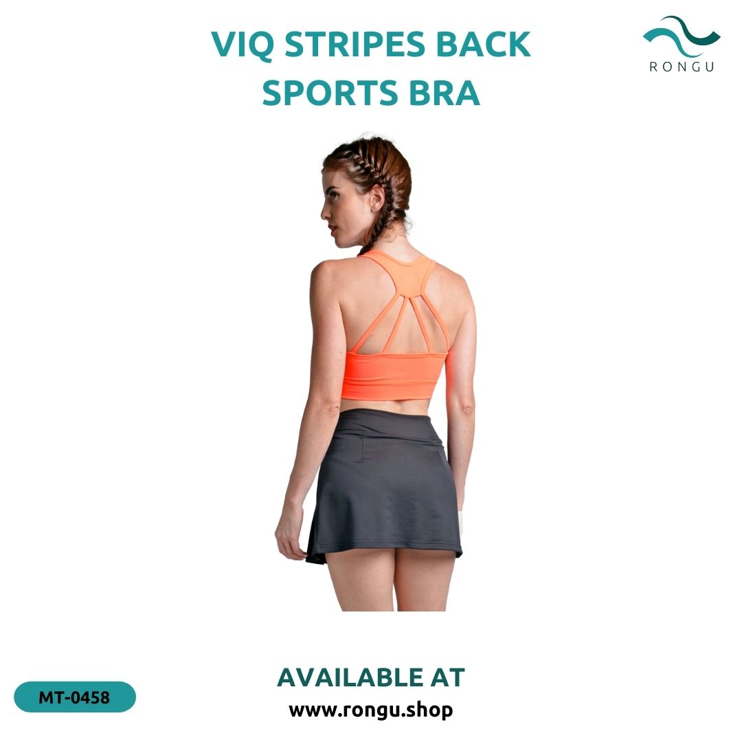 ViQ Stripes Back Sports Bra