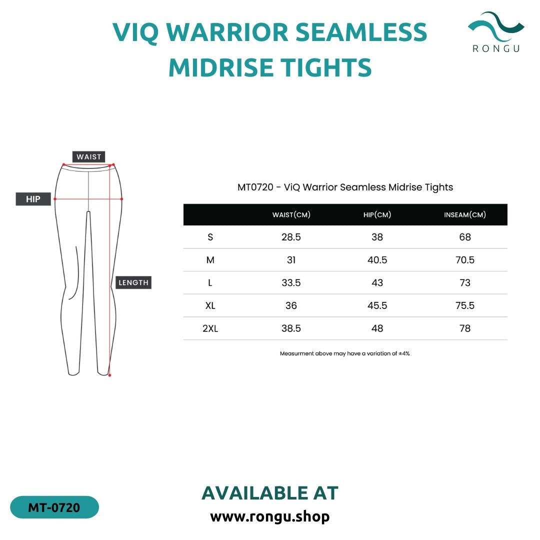 ViQ Warrior Seamless Midrise Tights