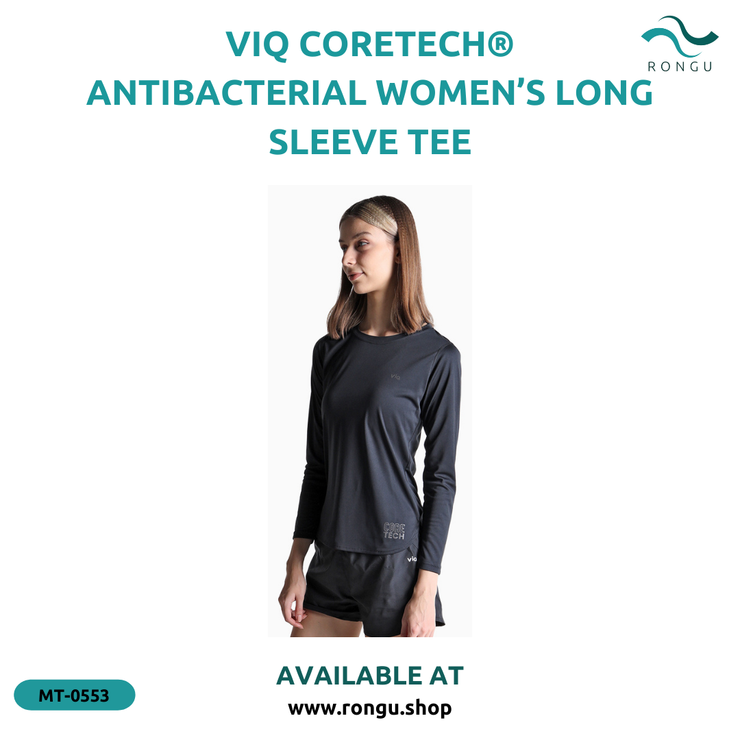 ViQ CORE TECH Antibacterial Women Long Sleeve Tee
