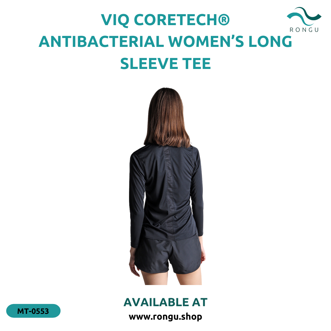 ViQ CORE TECH Antibacterial Women Long Sleeve Tee