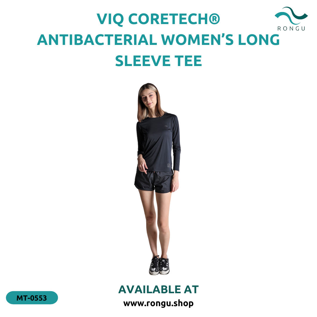 ViQ CORE TECH Antibacterial Women Long Sleeve Tee
