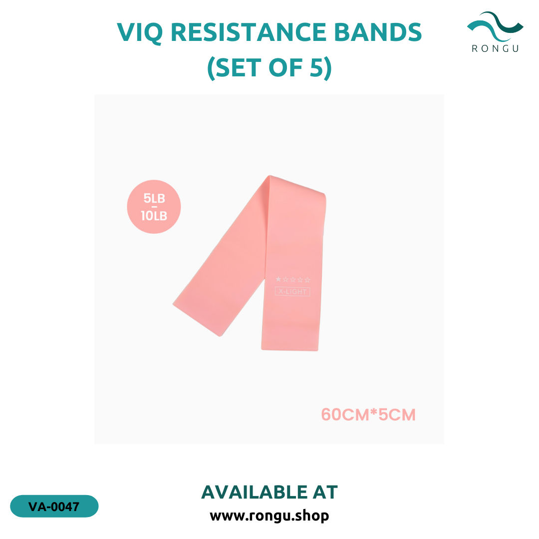 ViQ Resistance Bands (Set Of 5)