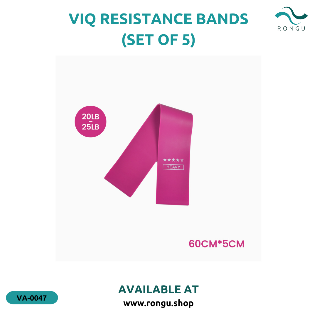 ViQ Resistance Bands (Set Of 5)