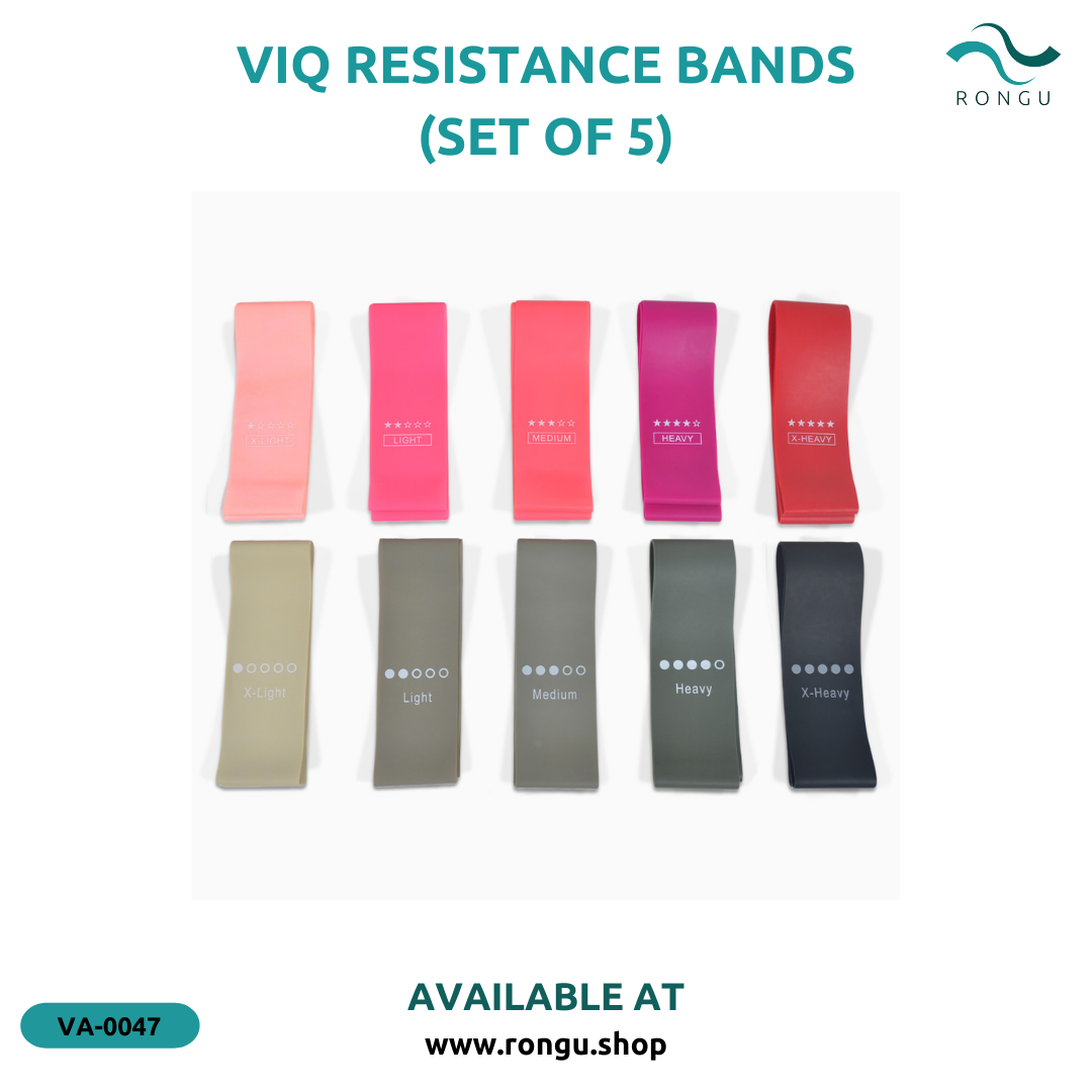 ViQ Resistance Bands (Set Of 5)