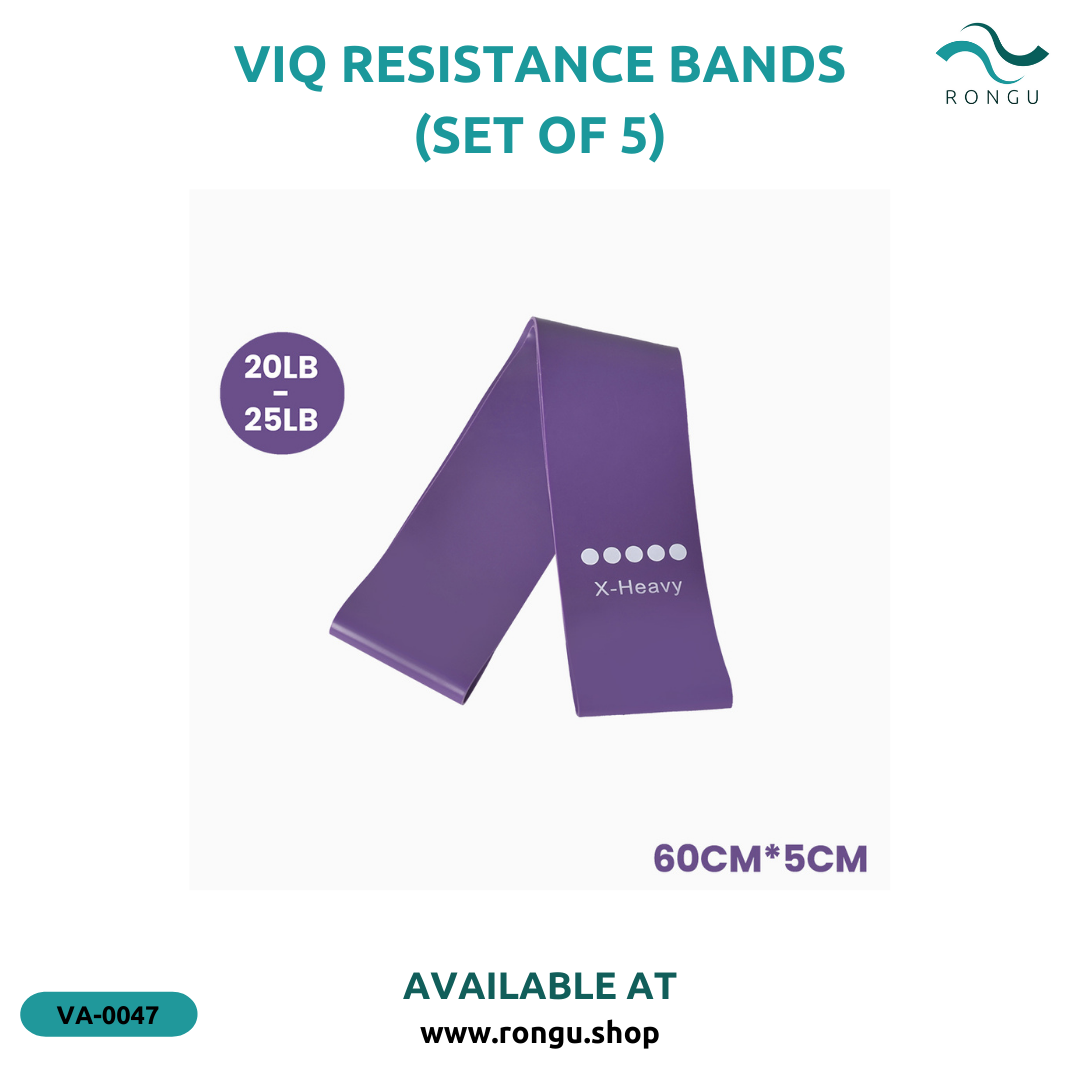 ViQ Resistance Bands (Set Of 5)