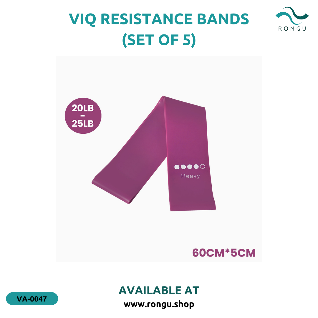 ViQ Resistance Bands (Set Of 5)