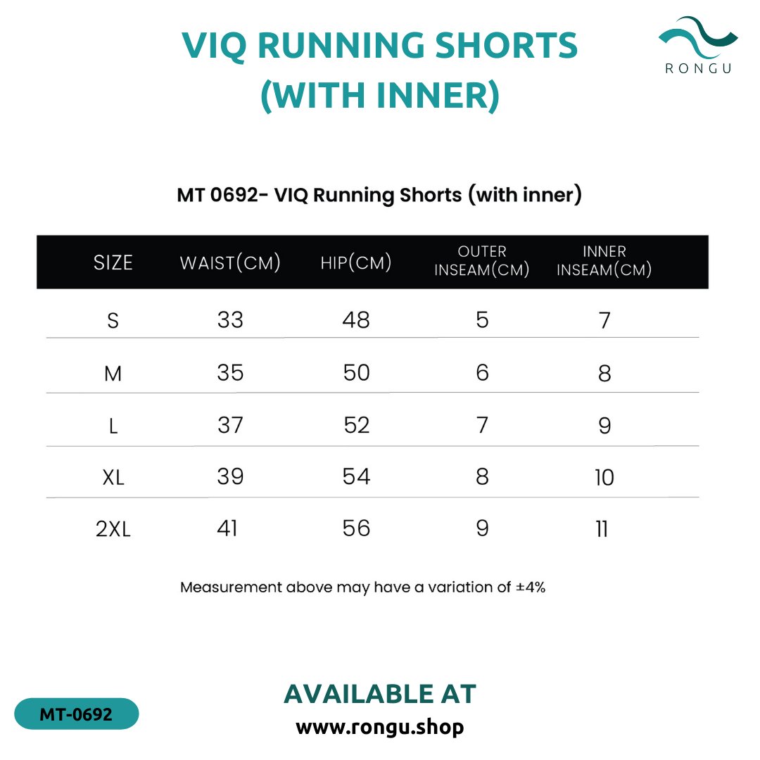 ViQ Running Shorts (With Inner)