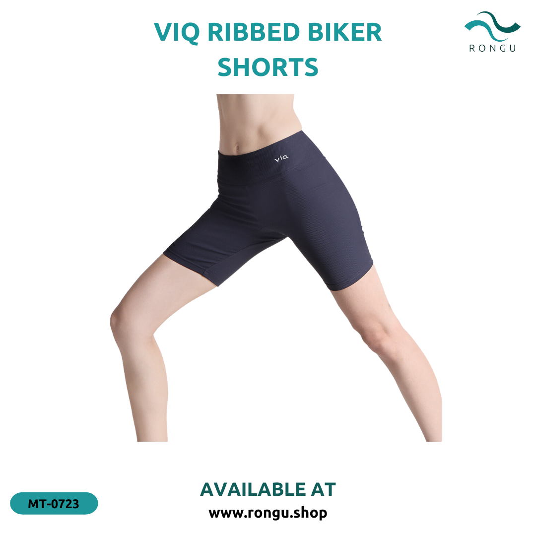 ViQ Ribbed Biker Shorts