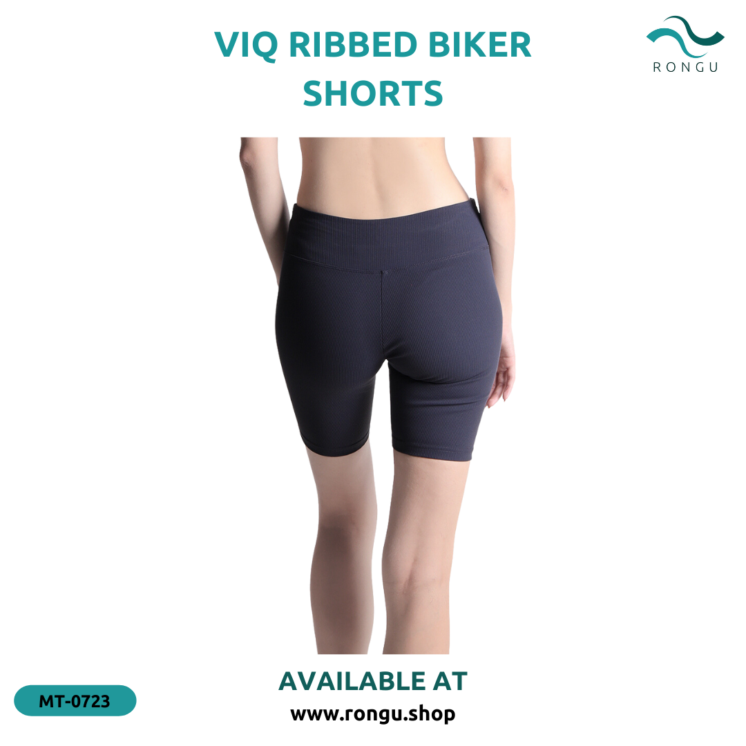 ViQ Ribbed Biker Shorts
