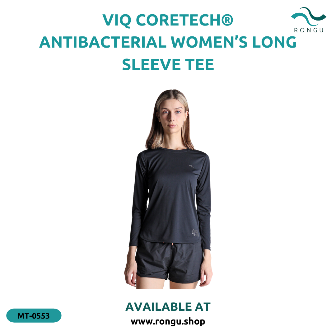 ViQ CORE TECH Antibacterial Women Long Sleeve Tee
