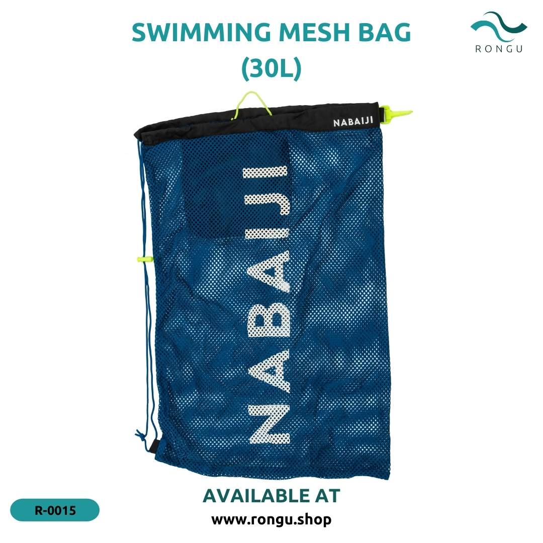 Decathlon Swimming Mesh Quick Dry Pool Bag (30L)