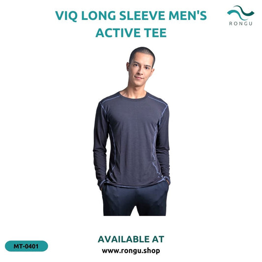 ViQ Long Sleeve Men's Active Tee