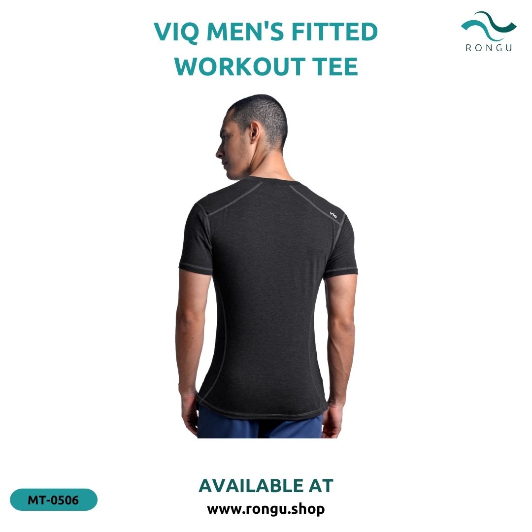 VIQ Men Fitted Workout Tee