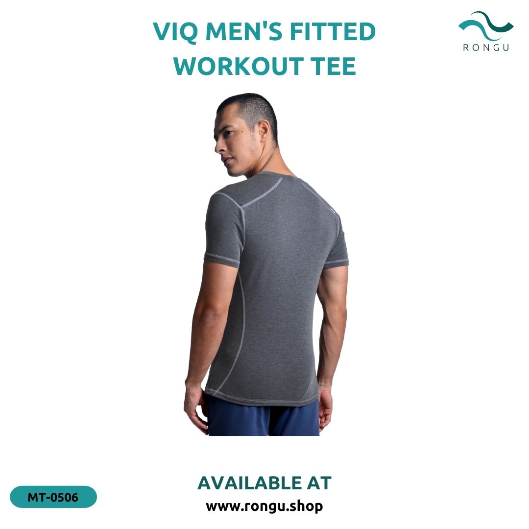 VIQ Men Fitted Workout Tee