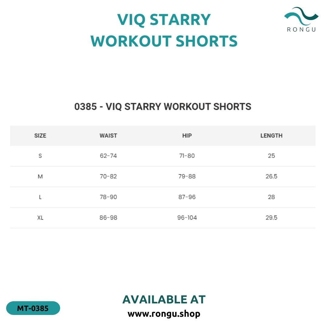 ViQ Starry Workout Shorts